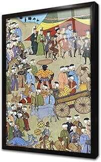 Esaf Locaları Levi Miyatürü Çerçeveli Cam Tablo 20x30 cm CB21102