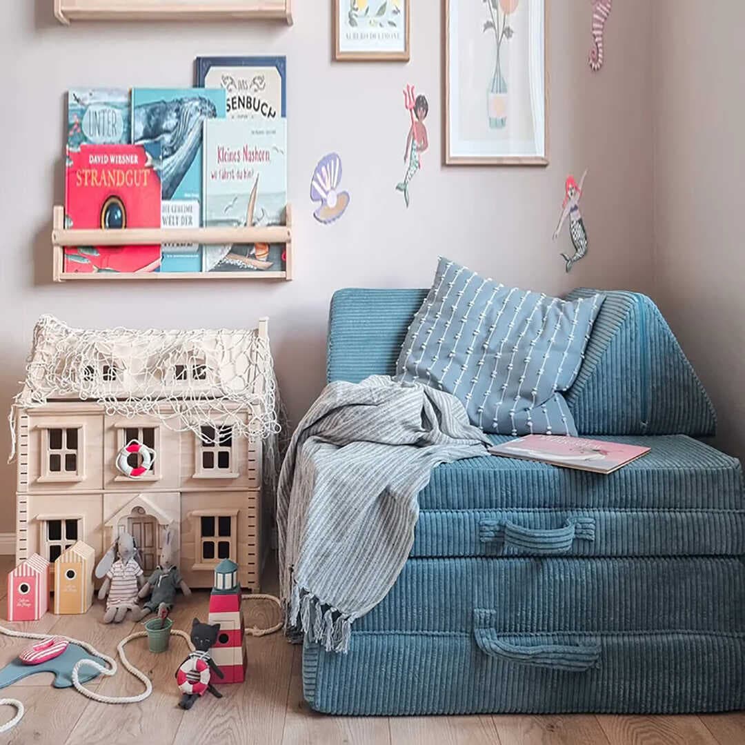 FUNZY Mini Funzy Oyun Parkuru çocuk Kanepesi seti Modüler, Yaratıcı, Yer Tasarruflu & Oeko Teks 100