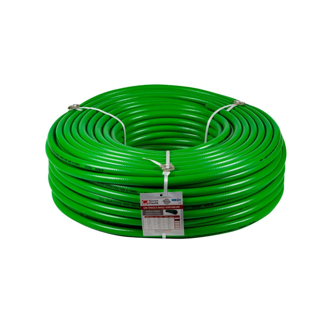 GÜVEN PLASTİK 1/2" ÇİM ÖRGÜLÜ BAHÇE HORTUMU (100 METRE)
