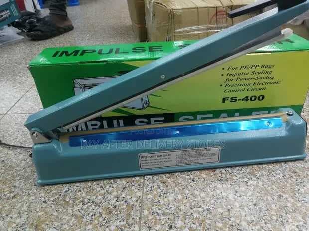 40Cm  Metal Gövde Poşet Ağzı Yapıştırma Kapatma Makinası FS-400 (5430)