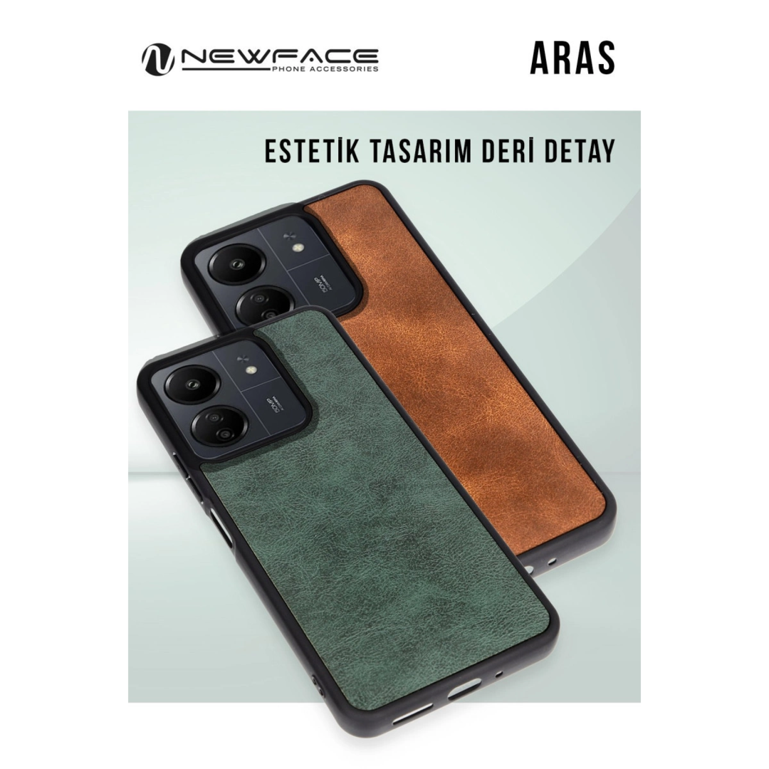 Apple İphone 11 Kılıf Aras Deri Kapak - Siyah