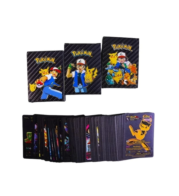 Nessiworld Pokemon Siyah Starter Box Pack Koleksiyon Pokemon Kartları