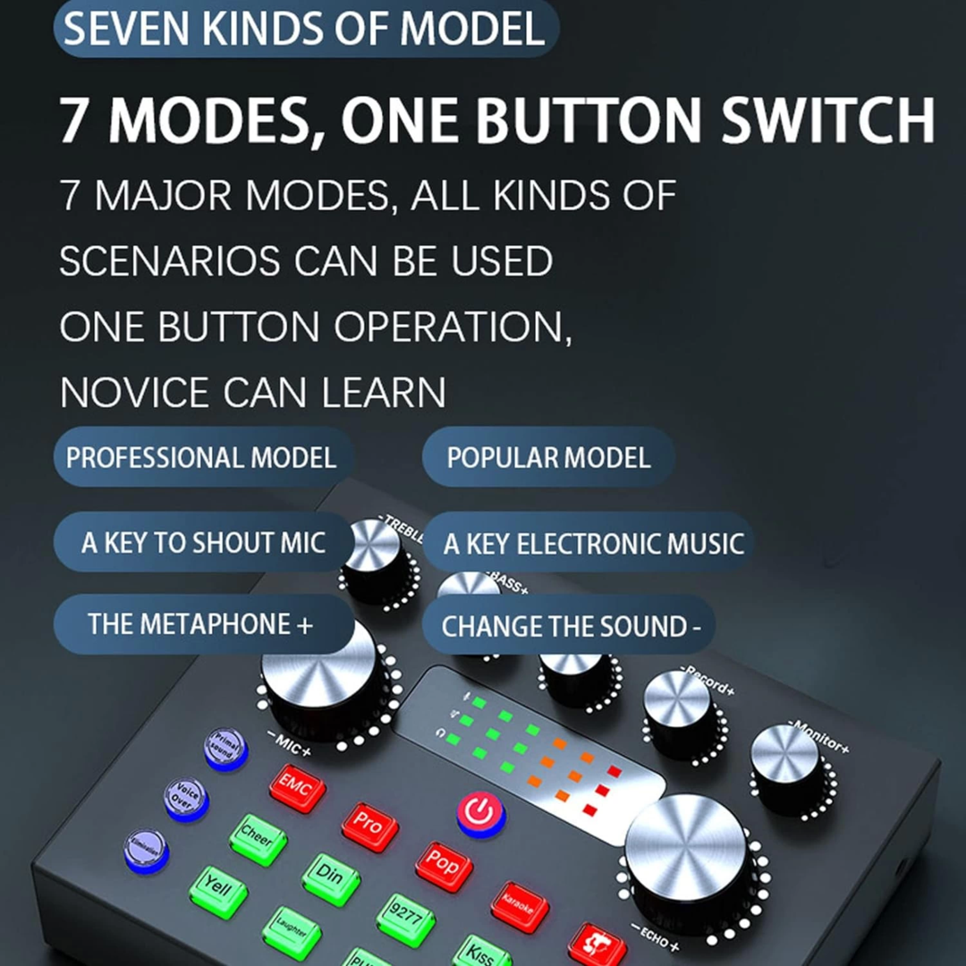 Youtuber Podcast Canlı Yayın Ses Kartı Yeni Ürün