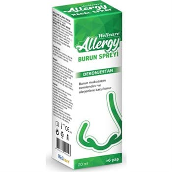Wellcare Allergy Burun Spreyi 20 ml