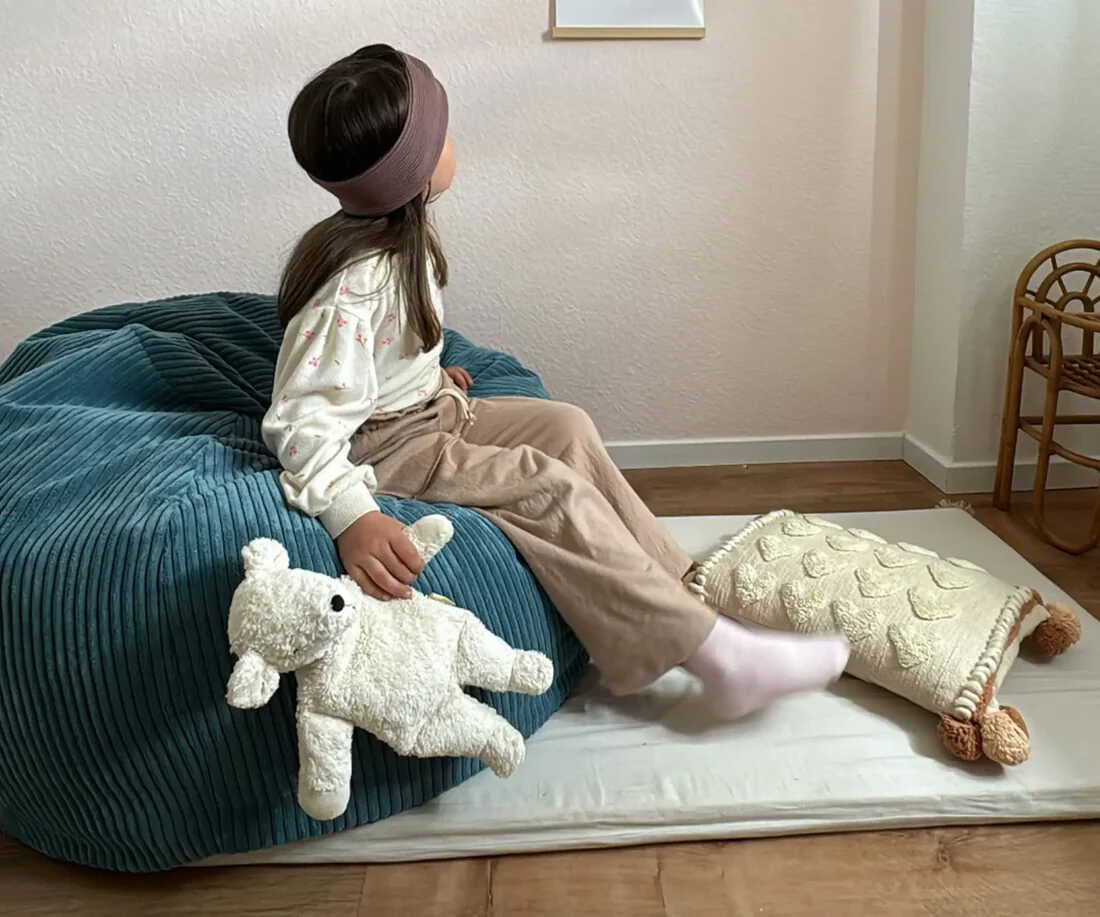FUNZY Koltuk Puf Armut çocuk Kanepesi Modüler, Yaratıcı, Yer Tasarruflu & Oeko Teks 100