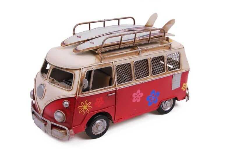 Dekoratif Metal Minibüs Çerçeveli Biblo Kumbaralı (477477)