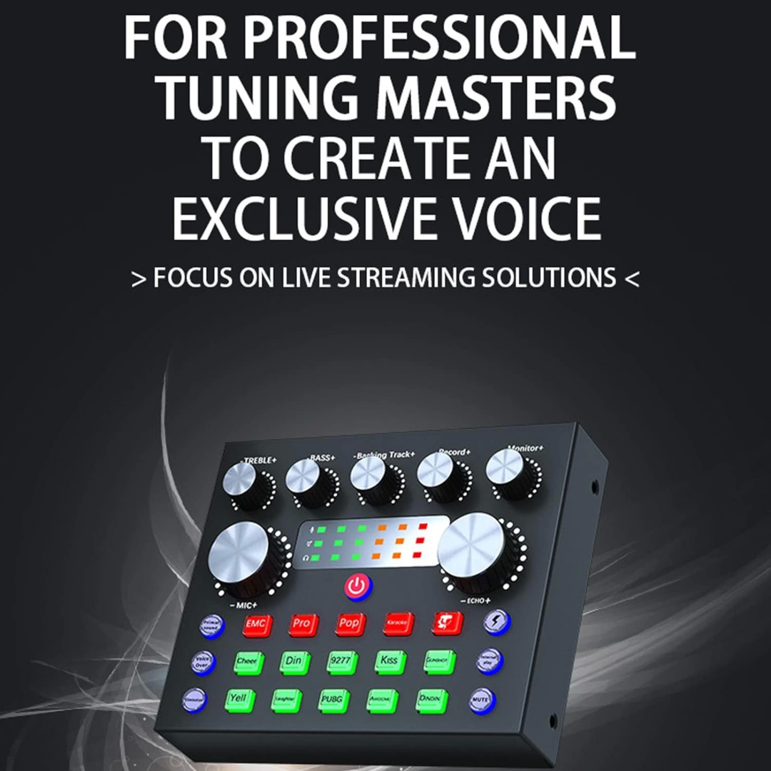 Youtuber Podcast Canlı Yayın Ses Kartı Yeni Ürün