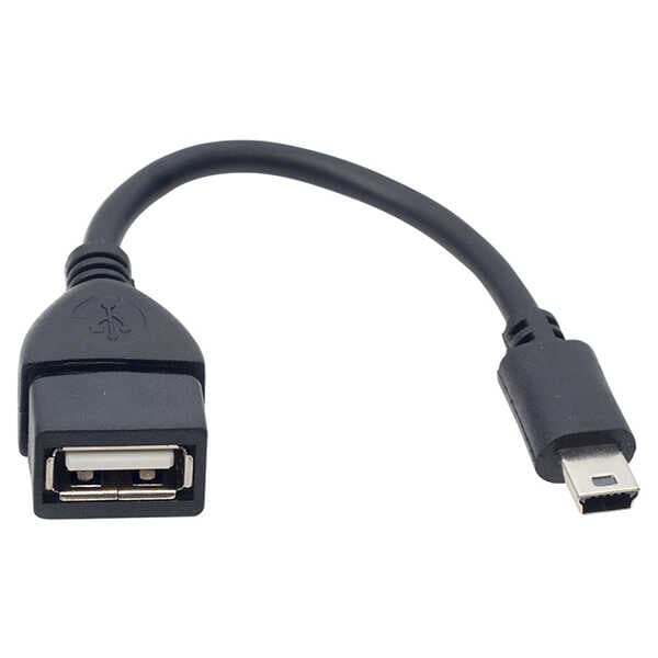 USB MİNİ 5P OTG DATA KABLOSU 15 CM (4767)