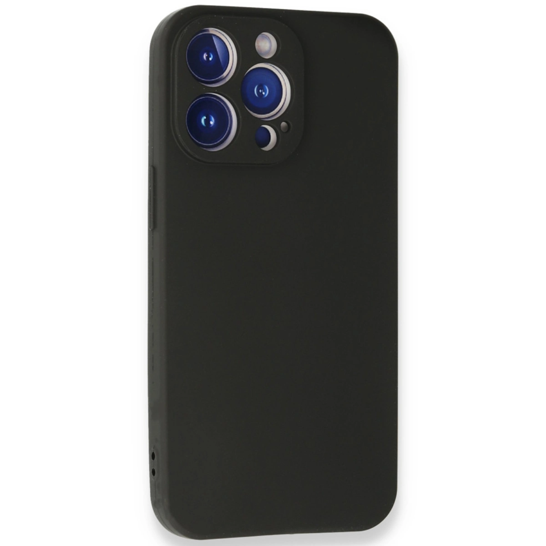 Apple İphone 14 Pro Max Kılıf First Silikon - Siyah