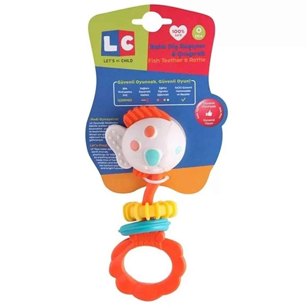 Nessiworld LC Balık Diş Kaşıyıcı ve Çıngırak