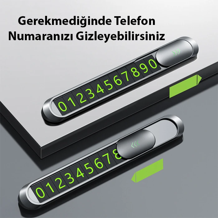 ALLY Araç Geçici Park için Telefon Numaratörü-(5775)