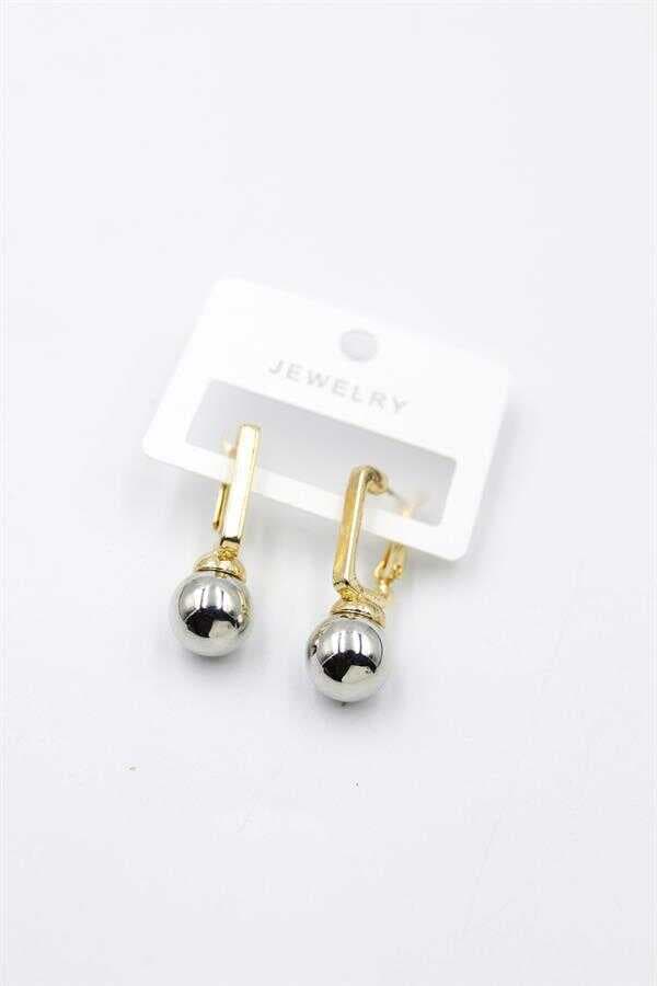 Top Küpe - Gümüş