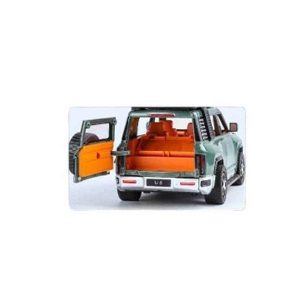 Nessiworld XHD-B2432 -Vardem Çek Bırak  Işıklı ve Sesli Kapıları Açılan Lr Jeep 1:24