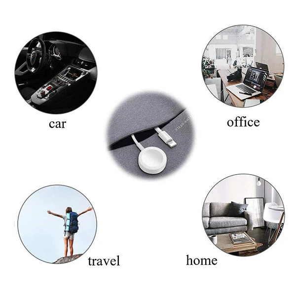 Ally 2in1 Apple Watch Şarj- İPhone Usb Şarj Kablosu-(5775)