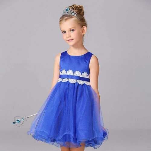 Karlar Ülkesi Elsa Mavi Kalpli Taç ve Mavi Asa Seti Çocuk Boy