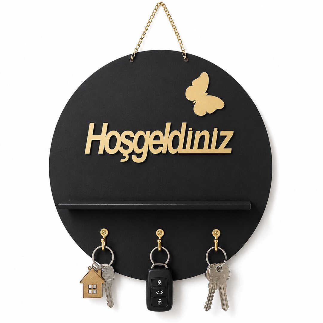 YUVARLAK ANAHTARLIK HOŞGELDİNİZ (5430)