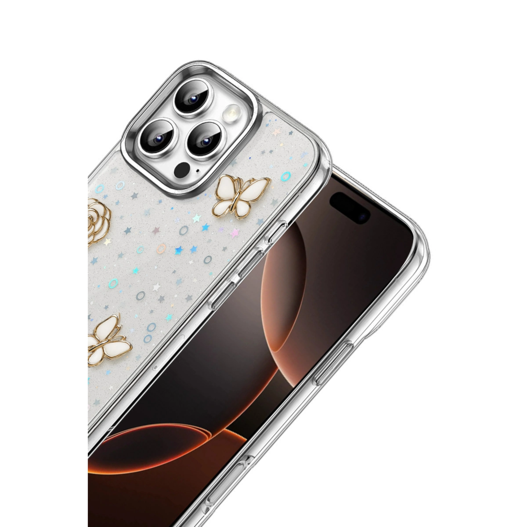 Apple İphone 16e Fiyonk Desenli Kapak - Desen 6