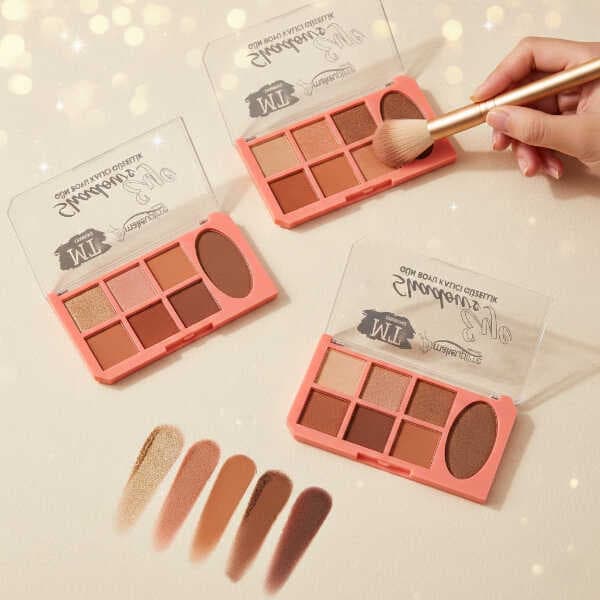 7 Renk Far Paleti - 3'lü Set