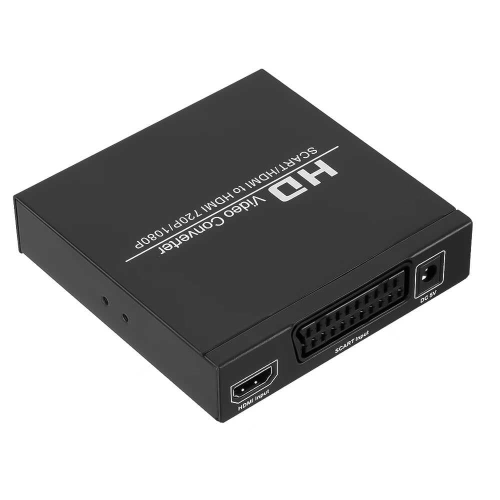 ADAPTÖRLÜ SCART-HDMI TO HDMI ÇEVİRİCİ DÖNÜŞTÜRÜCÜ CONVERTER (4767)