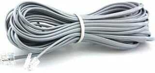 PrimeX Plus PX-KKT10 2CX0.10mmx7 10 Metre ADSL RJ11 Telefo Kablosu, ADSL VDSL Modem Kablosu