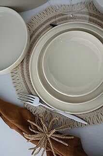 Kütahya Porsele Boe Chef Taste Of 18 Parça 6 Kişilik Yemek Takımı