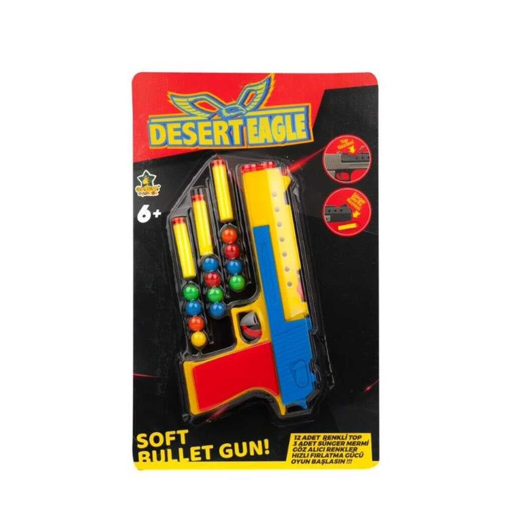 Nessiworld ER-132 Dart ve Top Atan Desert Eagle Tabanca  - Erdem Oyuncak