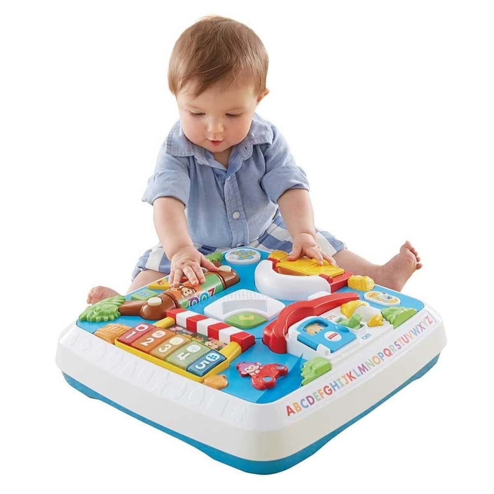 Fisher Price Eğlen & Öğren Eğitici Köpekçiğin Aktivite Masası (Türkçe ve İngilizce)
