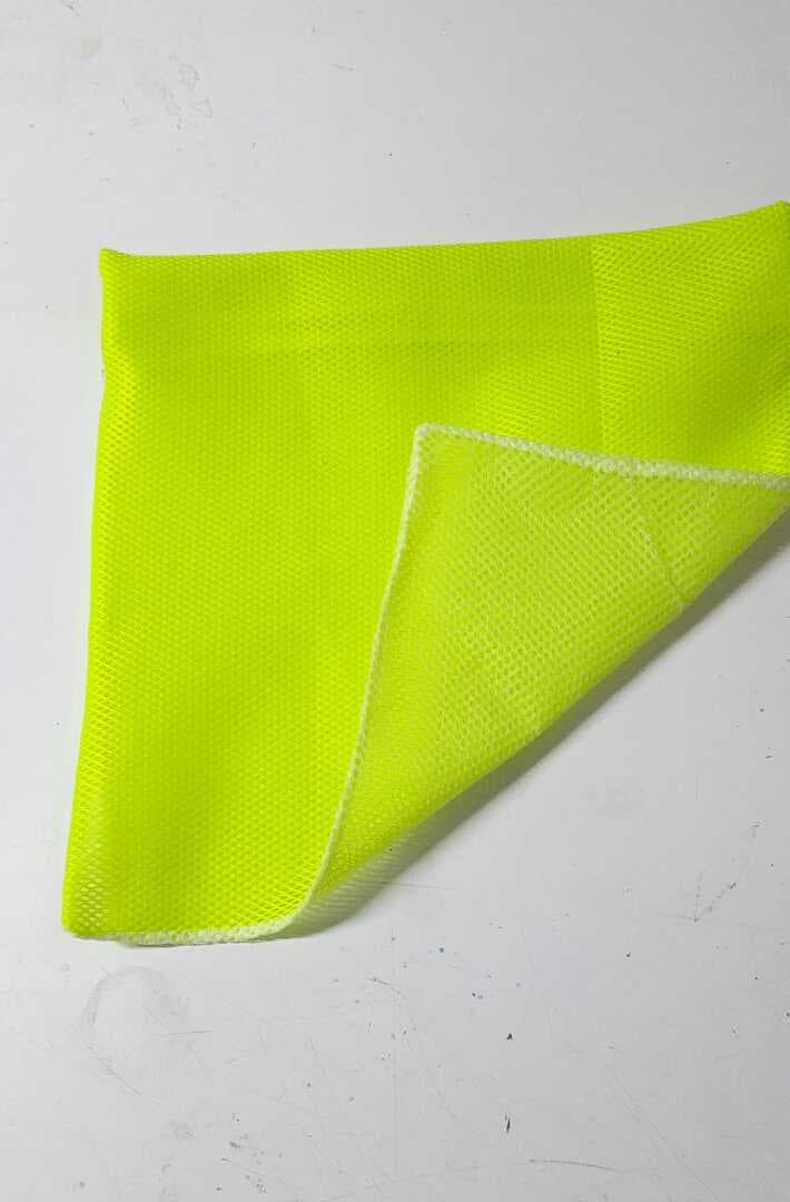 Sarı- Fermuarlı - Hassas Çamaşır Terlik  Ayakkabı Yıkama Filesi Büyük Boy (477477)