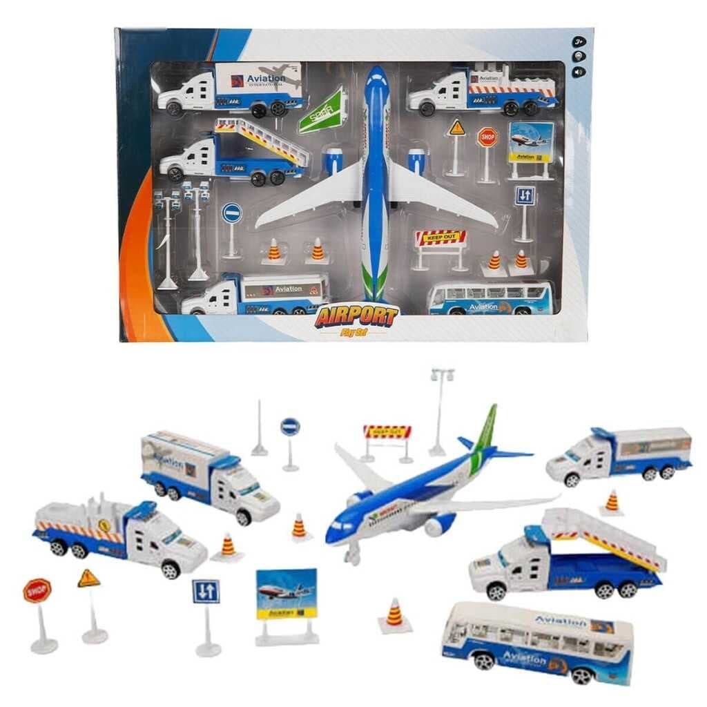 1012381 YFN MXX OYUN SET HAVAALANI UÇAKLI SES IŞIKLI BYK MV