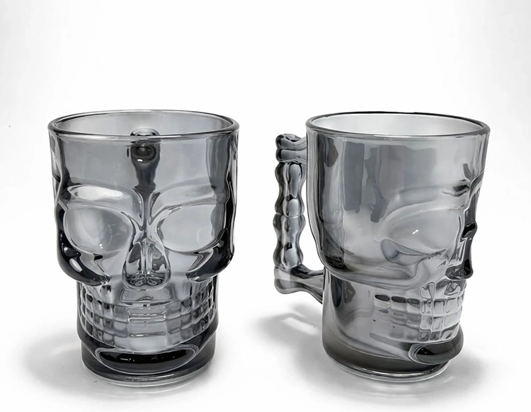 2'li Cam Kurukafa Kupa Bardak Seti Alk5114