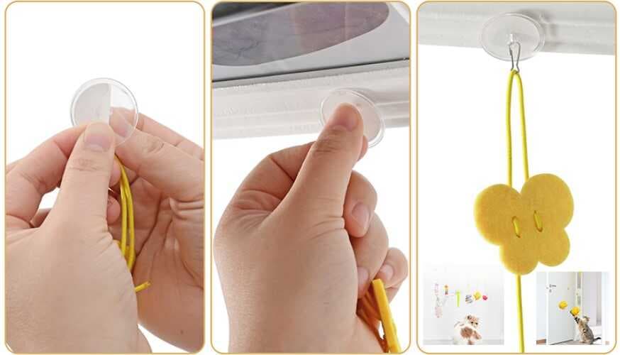 Nessiworld Elastik Kendinden Yapışkanlı Solucan Kedi Oltası