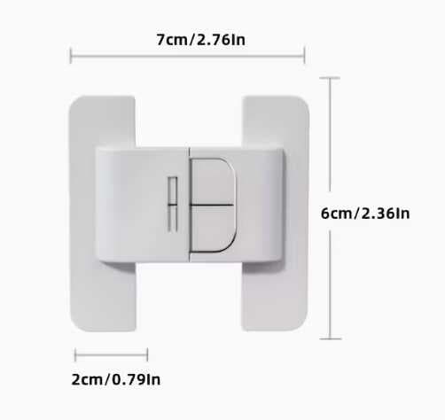 4 Adet Buzdolabı, Çekmece ve Dolap Kapağı Çocuk Kilidi