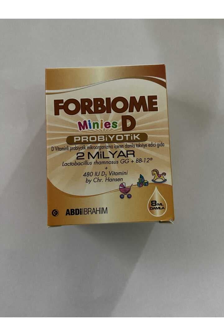 ABDİ İBRAHİM Forbiome Minies D Probiyotik 2 Milyar 8 ML Damla