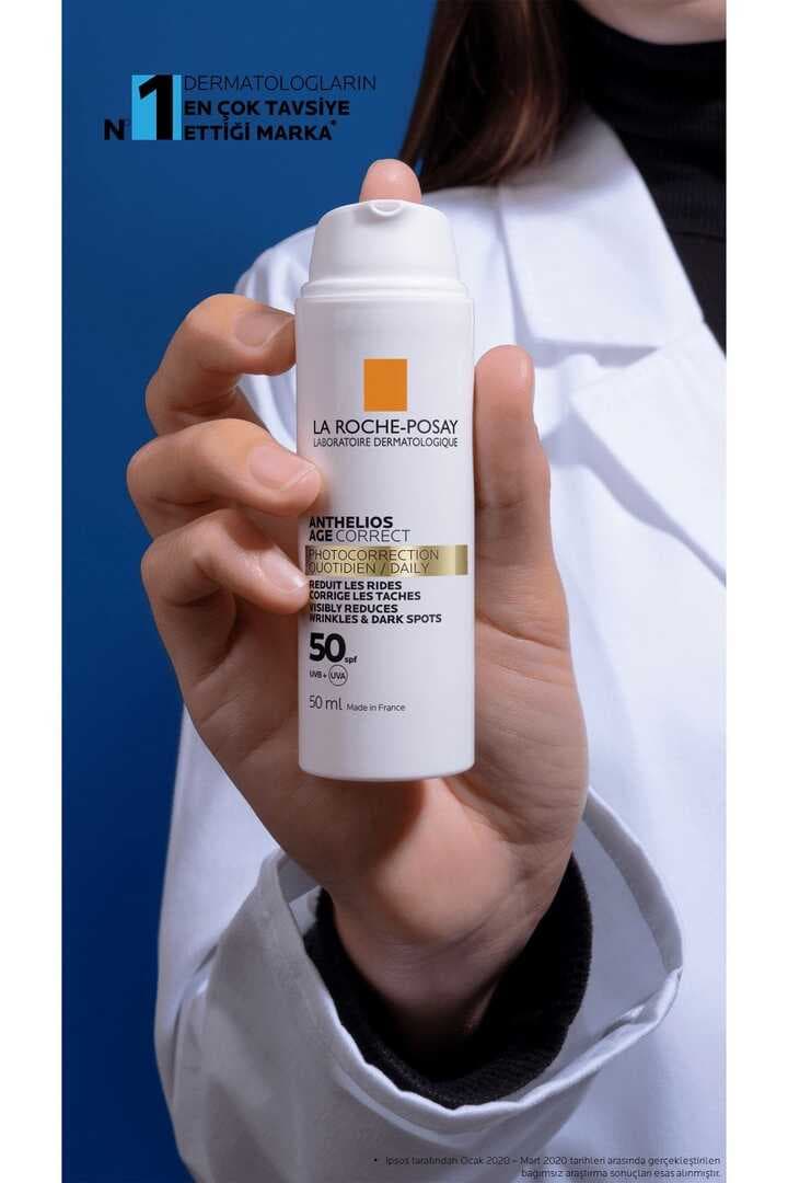 La Roche Posay Anthelios Age Correct SPF50+ Yaşlanma Karşıtı Yüz Güneş Kremi 50 ml