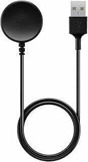 Microsonic Samsung Galaxy Watch 4 Classic 46mm İle Uyumlu Manyetik USB Şarj Kablosu Siyah [Galaxy Watch 4 Classic 46mm ile Uyumlu Şarj Kablosu - Siyah]