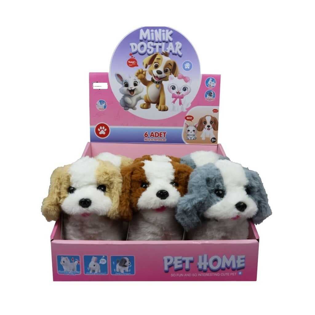 VRD10642 PELUŞ EVCİL KÖPEK (SESLİ VE(adet fiyatıdır)