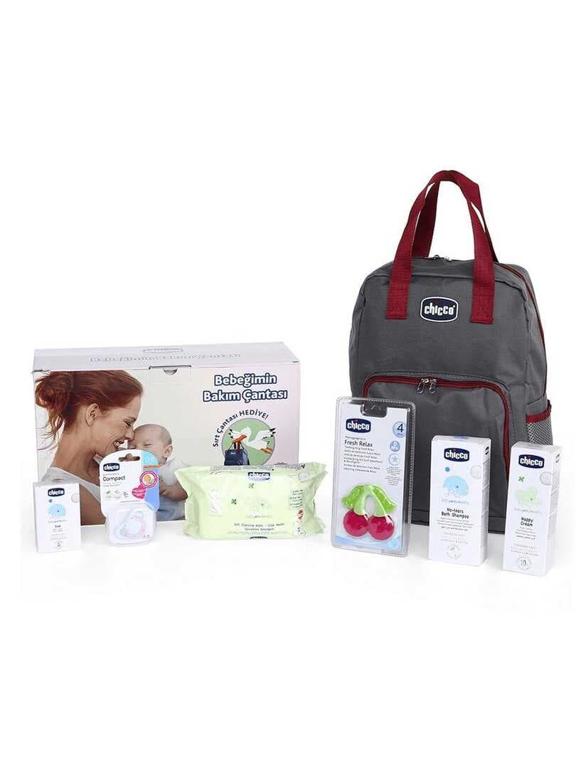 Chicco Bebeğimin Bakım Seti Sırt Çantası Hediyeli