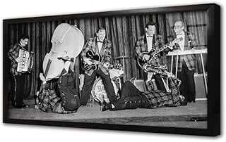 Çılgı Müzisyeler Çerçeveli Cam Tablo 20x30 cm CA07121