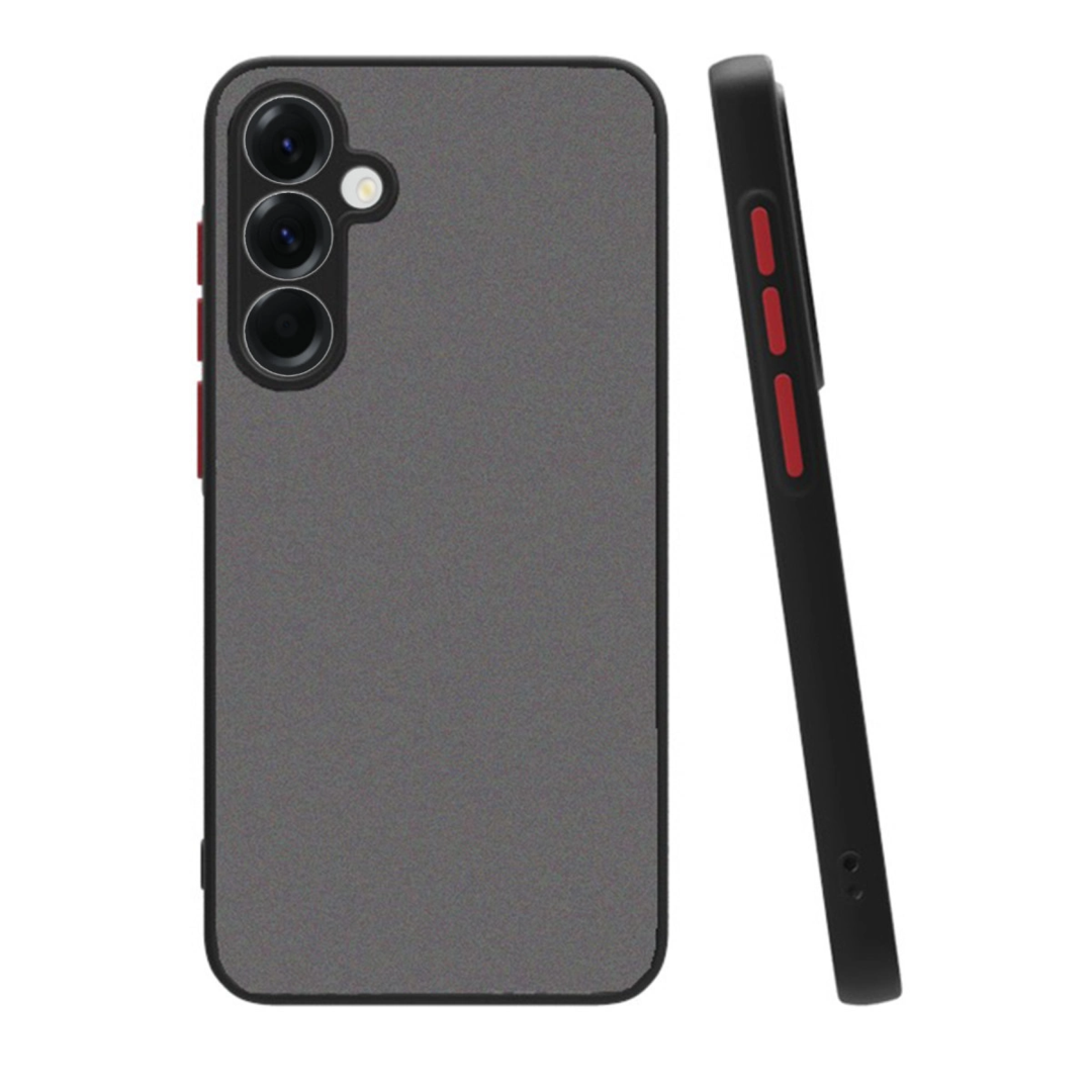 Samsung Galaxy A56 Kılıf Montreal Silikon Kapak - Siyah