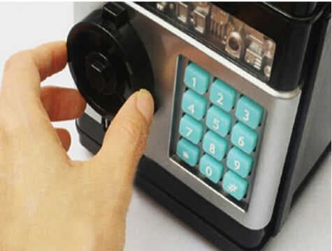 Kasa Şeklinde Şifreli Kumbara (477477)