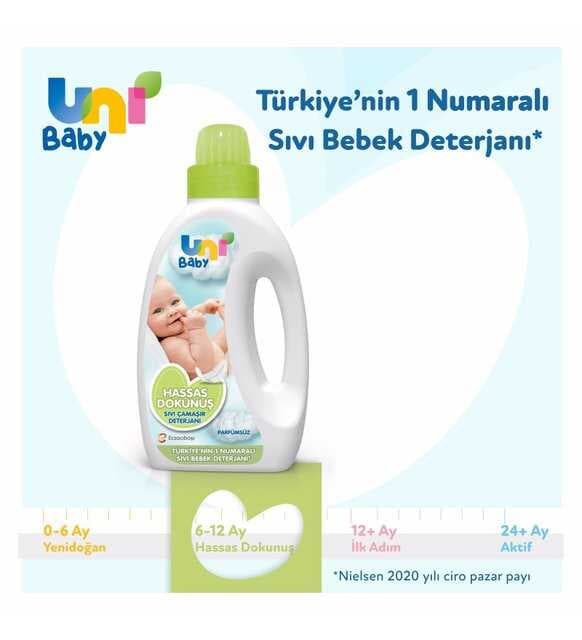 Nessiworld Uni Baby Sensitive Sıvı Çamaşır Deterjanı 1500 ml