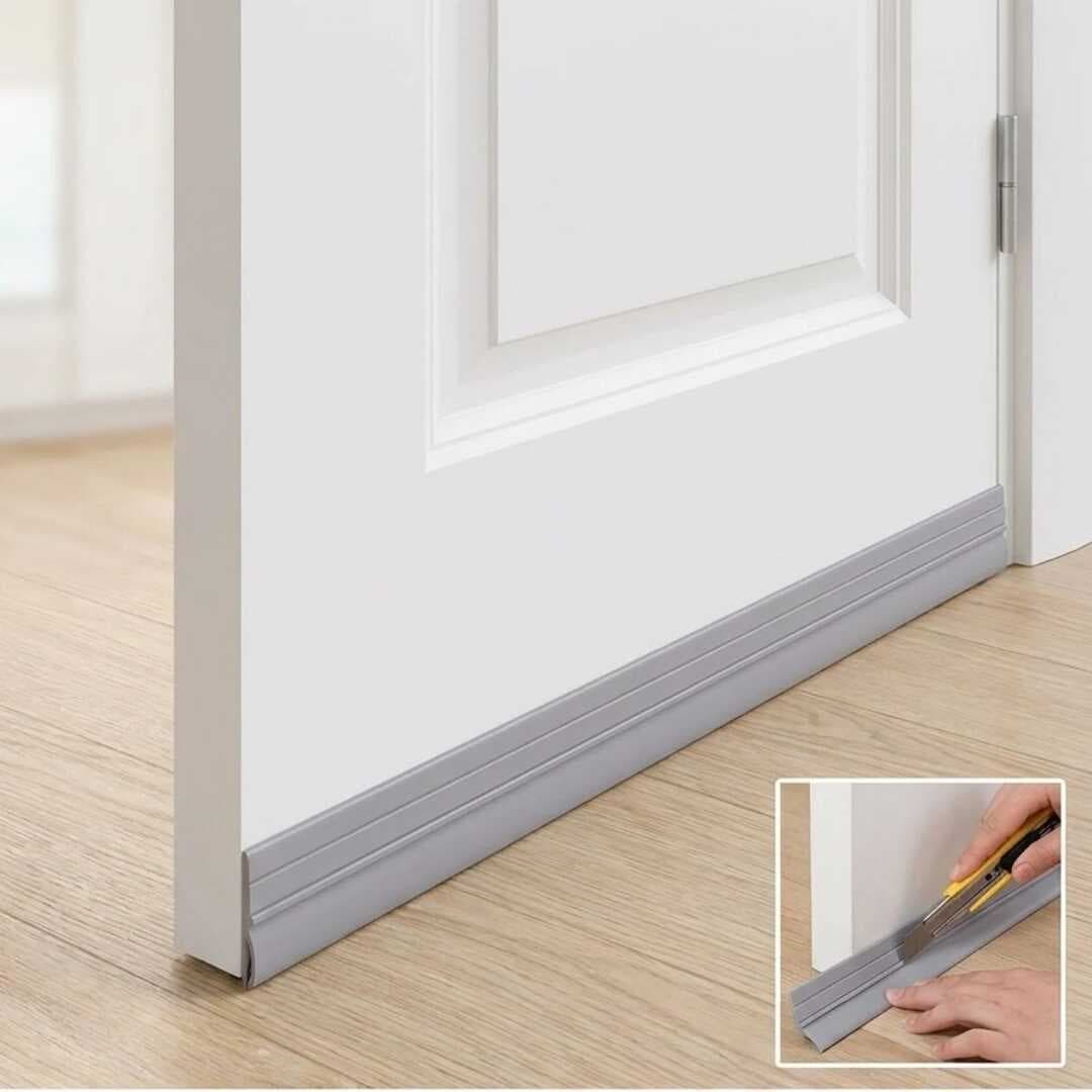 Kapı Altı Rüzgar Önleyici Bant – Yapışkanlı Kesilebilir Toz, Ses ve Hava Kesici İzolasyon Şeridi (100 cm) (5430)