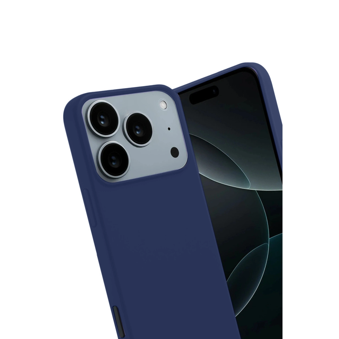 Apple İphone 17 Pro First Silikon - Lacivert