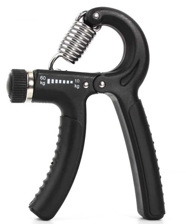 Sertlik Ayarlı El Yayı Ayarlanabilir Bilek Kas Güçlendirme Aleti 10-60 Kg