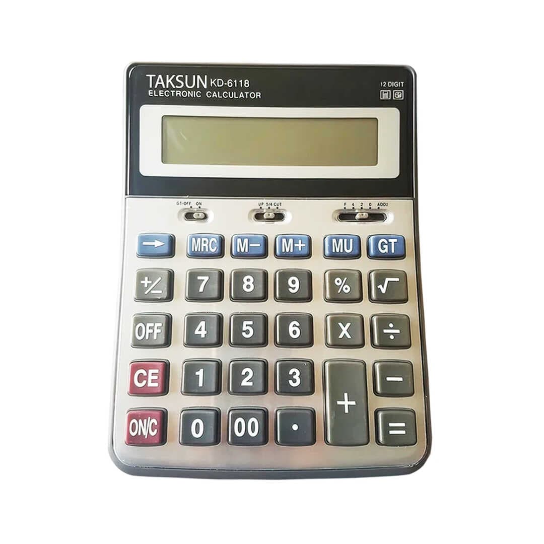 12 HANELİ HESAP MAKİNESİ TS-6118 (5430)