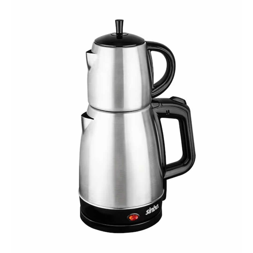 SİNBO STM-5831 ELEKTRİKLİ ÇELİK ÇAY MAKİNESİ ÇAYCI 1.7LT + 0.7LT ÇAY SÜZGEÇLİ (5430)