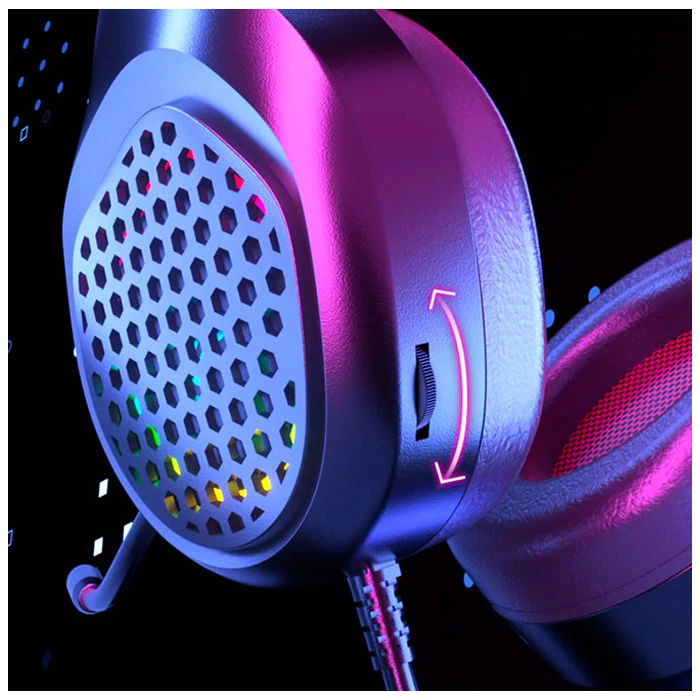 XMOWi R1 Gaming Mikrofonlu RGB Oyuncu Kulaklığı PC- Dizüstü  Ve Ps4-(5775)