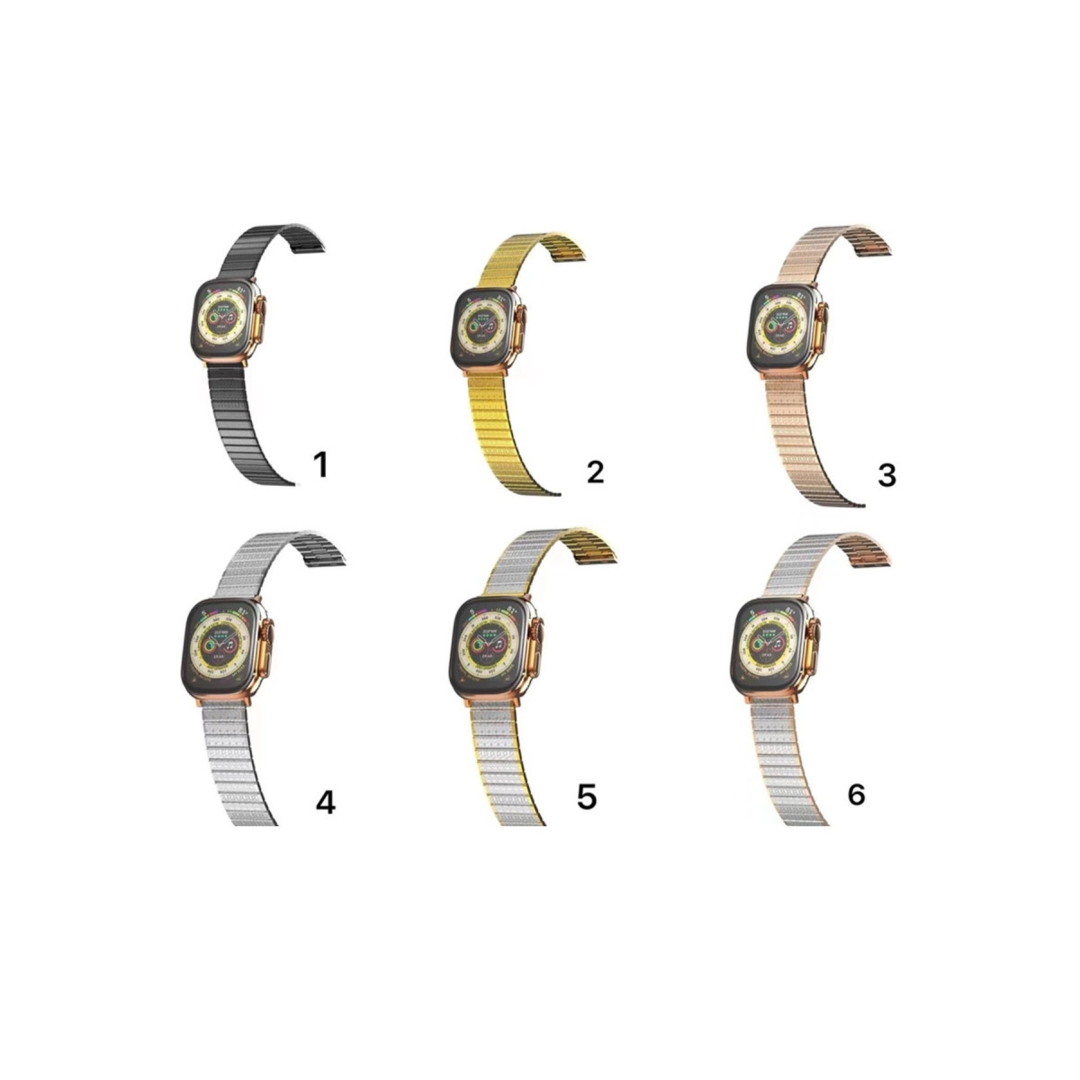 Apple Watch 38mm Made Metal Kordon (SAAT DEĞİLDİR) - Gümüş-rose Gold