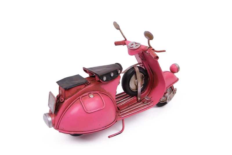 Dekoratif Metal Scooter