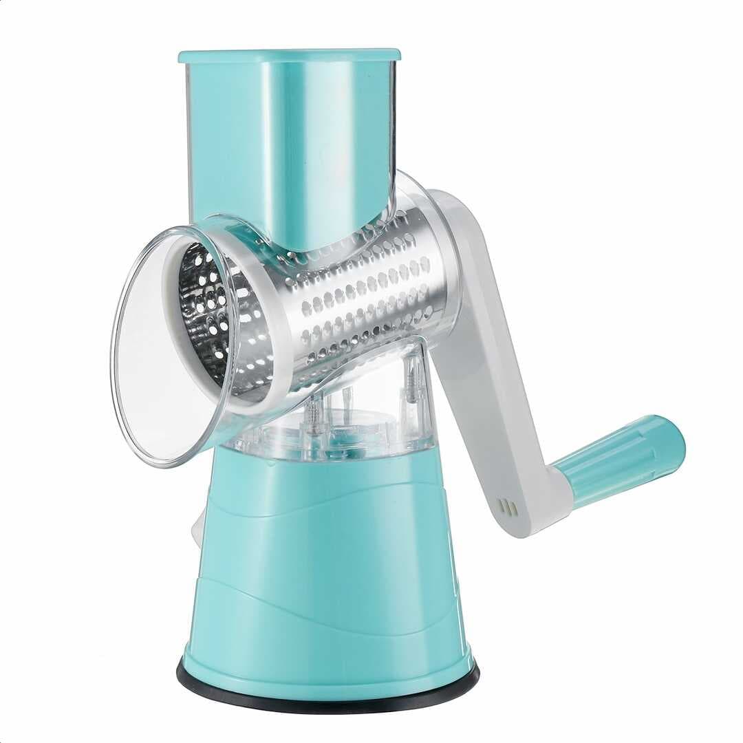 Tutma Kollu Çevirmeli Pratik Rulo Rende Drum Grater (477477)